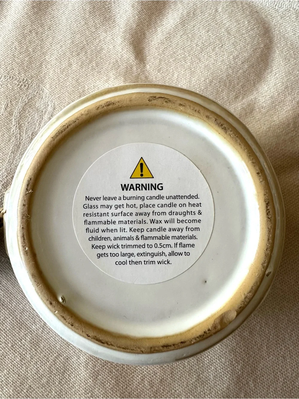 CDI Maison Mini Cocotte Crockpot Candle Vintage Romance 7 oz Ceramic Jar